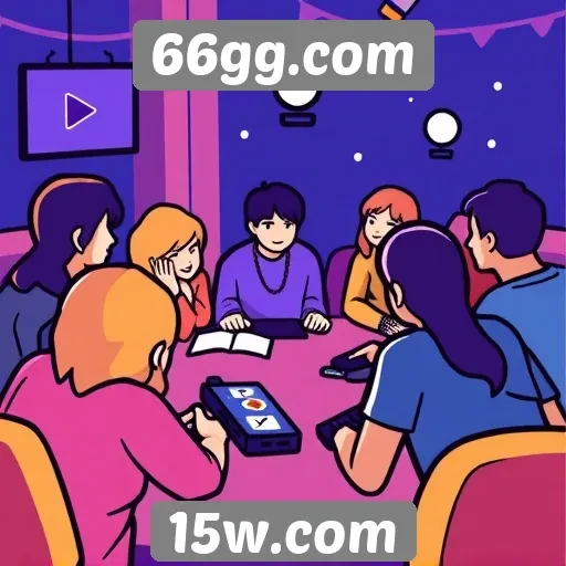 Funcionalidades de comunidade no site 66gg.com